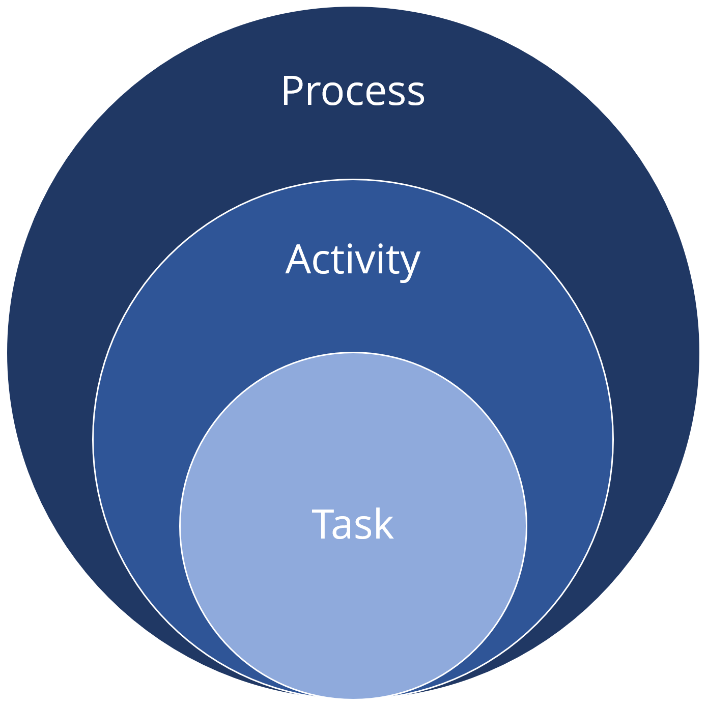 project management task vs activity